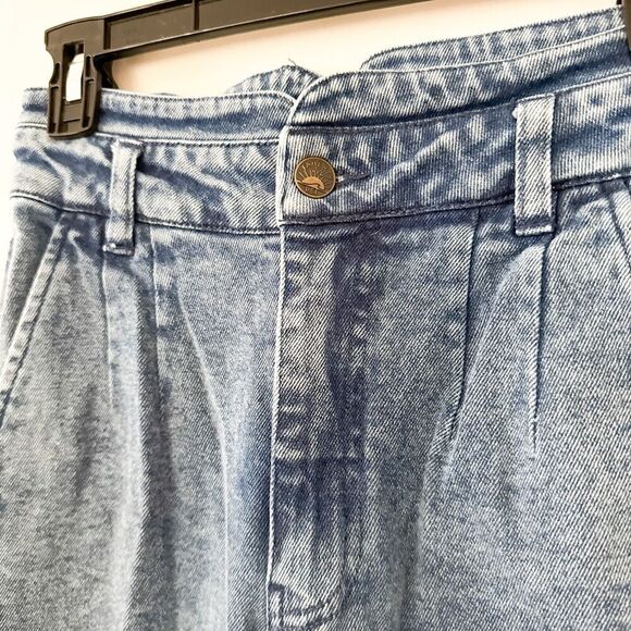 Faherty Rikki Jeans Women 25 Distressed High Rise Straight Leg Organic Cotton - Picture 6 of 12